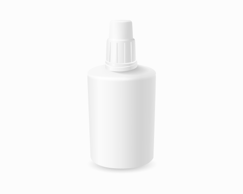Butelka plastikowa 60 ml z elementem zamykająco-dozującym