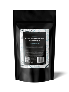Moistening peel-off algae mask