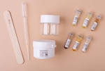 An anti-aging cream 30+ with extracts from green tea and marshmallow, hyaluronic acid