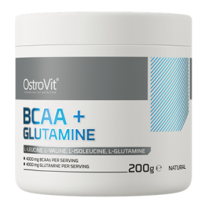 OstroVit BCAA + Glutamina 200 g naturalny