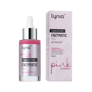 Lynia Peeling enzymatyczny do twarzy z papainą i ficyną oraz wtaminą B12
