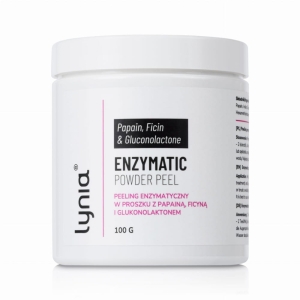 Lynia Peeling enzymatyczny do twarzy z papainą i ficyną oraz glukonolaktonem – proszek