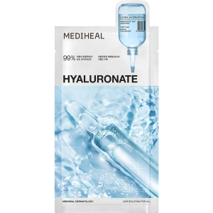 MEDIHEAL Hyaluronate Essential Mask Ultra Hydration Głęboko Nawilżająca Maska w Płachcie z Kwasem Hialuronowym 24 ml