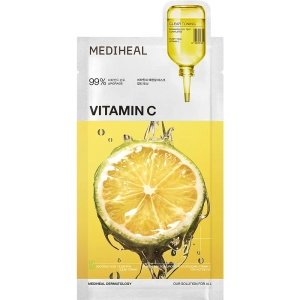 MEDIHEAL Vitamin C Essential Mask Clear Toning Rozjaśniająco-Nawilżająca Maska w Płachcie z Witaminą C 24 ml