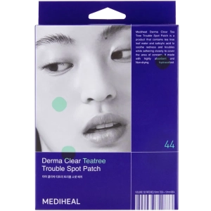 MEDIHEAL Derma Clear Teatree Trouble Spot Patch punktowe plasterki na wypryski 44 szt