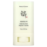 BEAUTY OF JOSEON Matte Sun Stick Mugwort + Camilia SPF50 PA++++ Matowy sztyft przeciwsłoneczny 18g