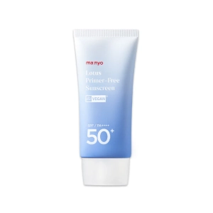 MA:NYO Lotus Primer-Free Sunscreen SPF 50+ PA++++ Krem Przeciwsłoneczny Zwężający Pory 50ml