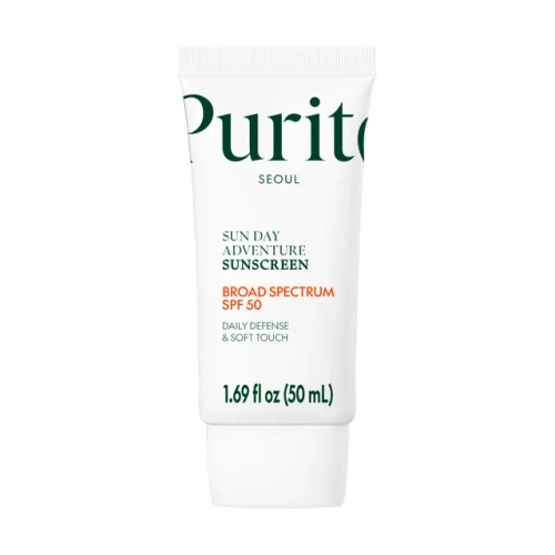 PURITO Sun Day Adventure Sunscreen 50 ml – koreański krem przeciwsłoneczny do twarzy
