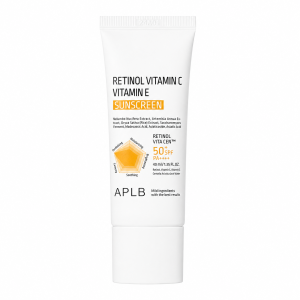 APLB Retinol Vitamin C Vitamin E Sunscreen SPF50+ Krem Ochronny z Retinolem i Wit C 40ml