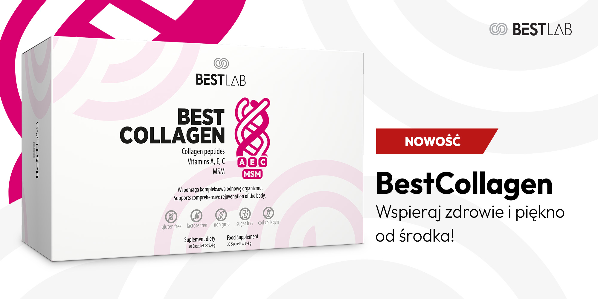 BestLab Collagen BestCollagen w saszetkach
