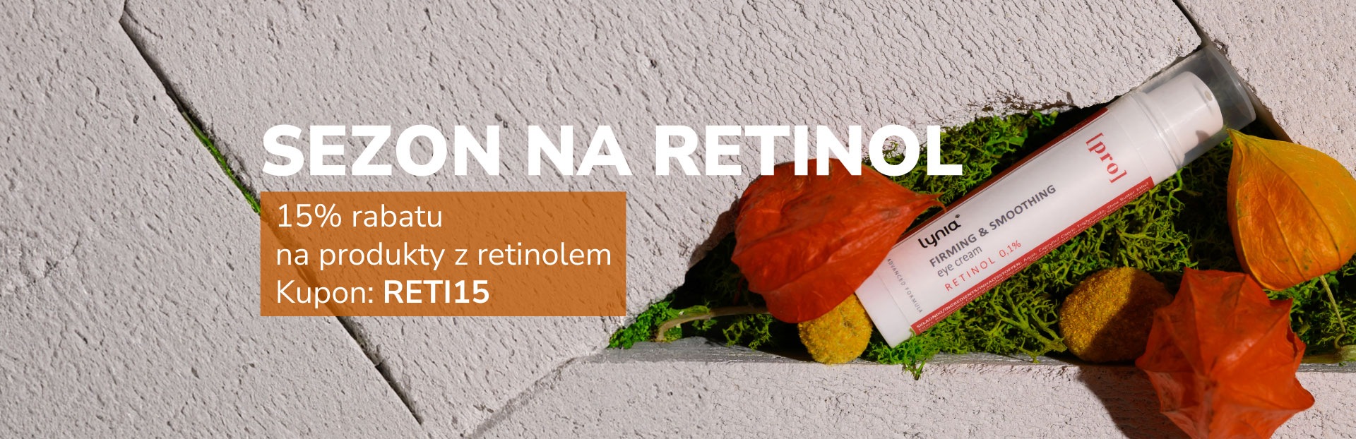 Promocja na kosmetyki z retinolem